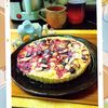 チョロリスの作ってみた!投稿(トースターで簡単!型なし!アーモンドクリームパイ)