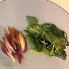 わさび塩で味わう！薬味たっぷりカツオのたたきの工程1