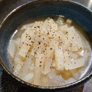 meguchiの作ってみた!投稿(とろとろ大根のうま塩煮【#作り置き #煮るだけ #やみつき】)