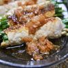 ニラとえのきの豚肉巻き焼き(梅肉ラーポン酢かけ)の工程5