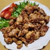 ナムディの作ってみた!投稿(【包丁不要!カリカリ豚こまの甘酢ごま和え】子供爆食♡︎)