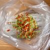 【防災レシピ】ポリ袋でつくる⭐︎春雨の焼きそば風の工程1