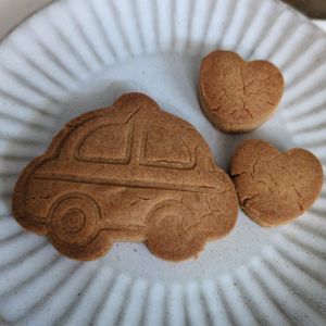 ハブラシの作ってみた!投稿(ポリポリ食感！きなこの米粉クッキー(グルテンフリー）)