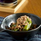 ペロリとなくなる! ピーマンのそぼろ煮【作り置き】