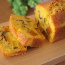 ホットケーキミックスで、かぼちゃの簡単パウンドケーキ