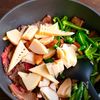焼肉用肉で豪華に！牛肉と筍のオイスター炒めの工程4