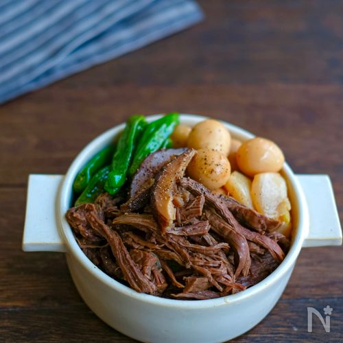 ソコギチャンジョリム(牛肉の醤油煮)韓国定番の常備菜