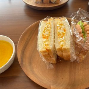こむぎの作ってみた!投稿(至福のたまごサンド)