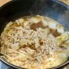 【白菜とえのきの鶏たま豆腐】包丁いらず♪の工程1