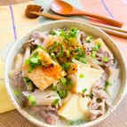 豚肉と厚揚げのうま塩煮