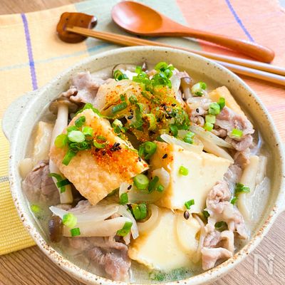 豚肉と厚揚げのうま塩煮