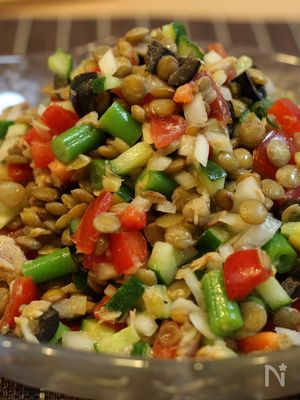 栄養たっぷり！美容と健康に！レンズ豆のピカディージョ