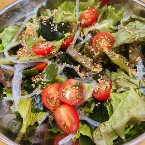 ナムディの作ってみた!投稿(【もりもり進む！海藻チョレギサラダ】うま塩ダレがそそる)