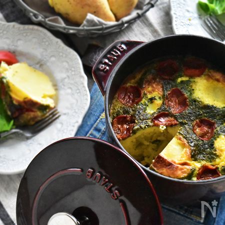 Staub 丸ごとじゃがいもとセミドライトマトのキッシュ By Mari 奥山 まり レシピサイト Nadia ナディア プロの料理家のおいしいレシピ Staub 丸ごとじゃがいもとセミドライトマトのキッシュ By Mari 奥山 まり レシピサイト Nadia ナディア プロの料理家のおいしいレシピ
