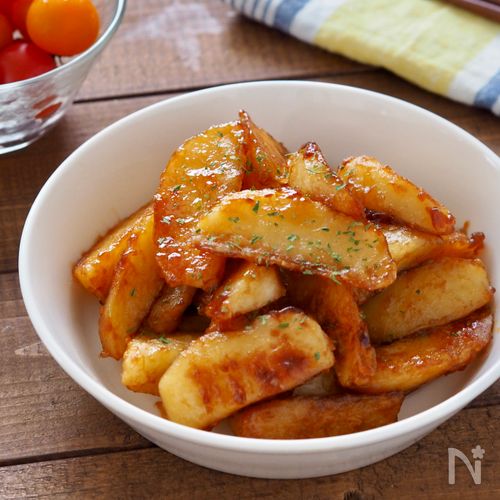 【やみつきポテト】食材1つ作る!おかわりコールが止まらない!