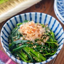 驚く美味しさ！基本のモロヘイヤのお浸し