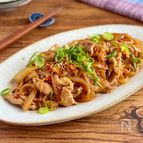 しみしみ満足【豚こまと白滝の炒め煮】