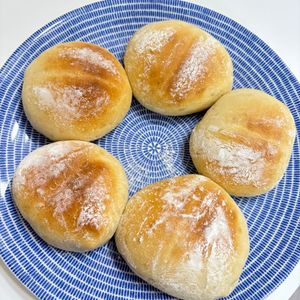 962130の作ってみた!投稿(HBで♡基本のとろける丸パン)