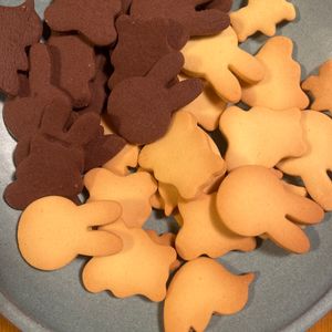 ナツ吉の作ってみた!投稿(【バター不使用】優しい米粉のクッキー)