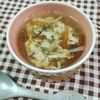 M＊Pの作ってみた!投稿(野菜の皮を活用！『野菜の皮と卵のコンソメスープ』)
