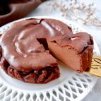 簡単絶品&ヘルシー【お豆腐チョコチーズケーキ】生クリームなし