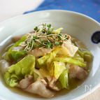 春キャベツと豚バラのさっと煮