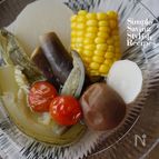 ひんやり、さっぱり♪夏野菜の梅冷しおでん