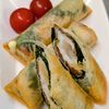 まゆのの作ってみた!投稿(【ちくわチーズの大葉春巻き】巻いて揚げるだけ!)