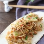 長芋としらすの甘辛炒め