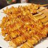 何本でも食べたい♡【鶏皮たれ串焼き】
