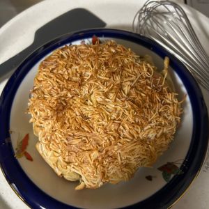 ポコちゃんの作ってみた!投稿(乳製品不要【シンプルな米粉のバナナホールケーキ】ふわふわ！)
