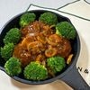 楽ラク手抜キッチン🐶🐾の作ってみた!投稿(フライパンで完結！夫大絶賛の「煮込みハンバーグ」)