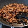 小豆とひき肉のトルティーヤの工程4