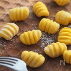 材料4つ。冷凍かぼちゃで簡単！かぼちゃのニョッキ【冷凍可】