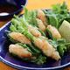 ししとうのエビはさみ揚げ