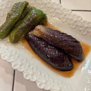 mi-koの作ってみた!投稿(なすとピーマンのさっぱり焼き浸し【作り置き】)