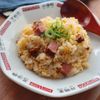 【業スー】10分で完成♪やみつき合鴨チャーハンの工程4