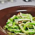 アスパラとエリンギdeペペロンチーノ