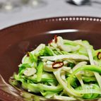 アスパラとエリンギdeペペロンチーノ