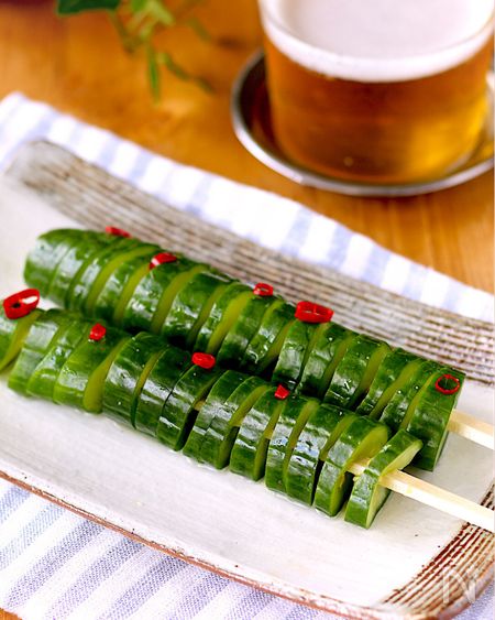 気分はお祭り！？やみつき食感♪トルネード冷やしきゅうり