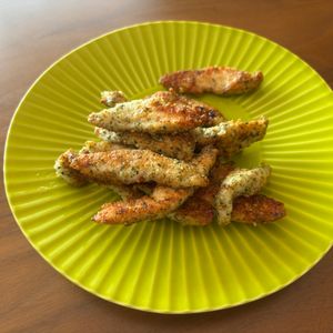 こむぎの作ってみた!投稿(止まらない！チーズ風味のささみスティック)