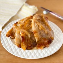 【放置で完成！】玉ねぎ甘い♪オーブン生姜焼き