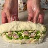 ＼メガ盛り／枝豆ハムチーズパンの工程8