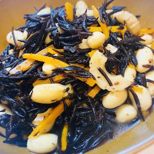 みおの作ってみた!投稿(【ひじきとお豆の煮物】常備菜や副菜にぴったり！)