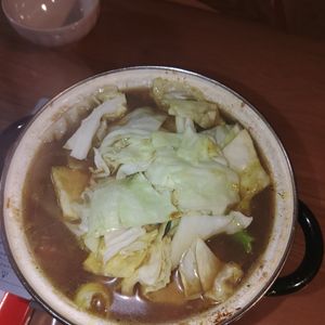けんの作ってみた!投稿(絶品スープ！キャベツと鶏肉のカレースープ鍋)
