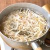 【塩レモンもやしとオクラの梅冷しゃぶうどん】夏バテ回復♪の工程2
