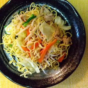 チョロリスの作ってみた!投稿(【絶品♡塩焼きそば】ソースもいいけど塩もいい!)