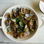 時短で砂抜き！あさりのバター炒め