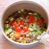 【夏野菜の塩コンソメスープ】旨みが溶け出した具沢山スープ♡の工程3