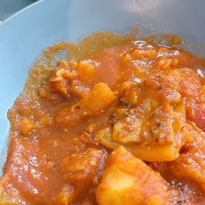 Karinの作ってみた!投稿(【豚じゃがトマト煮】簡単２ステップ！煮るだけで絶品おかず♡)